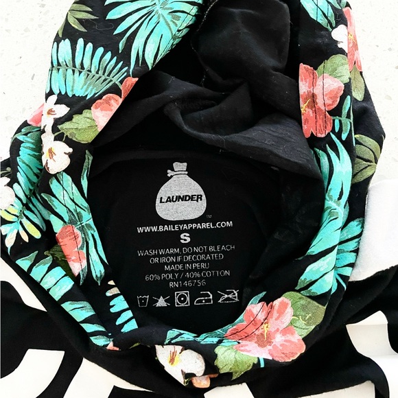 Launder CALI LIFE Tropical Long Sleeve Hoodie S - Picture 3 of 5